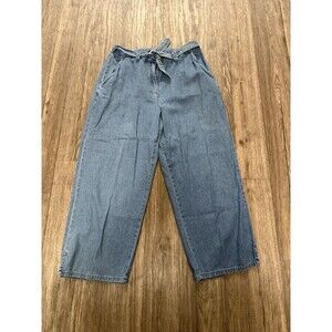 Y2K Vintage Sag Harbor Lightweight Cropped Jean Pants Women’s Size 14‎